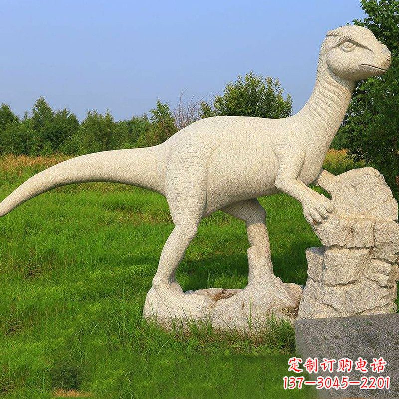 福建雕刻恐龙的砂岩艺术