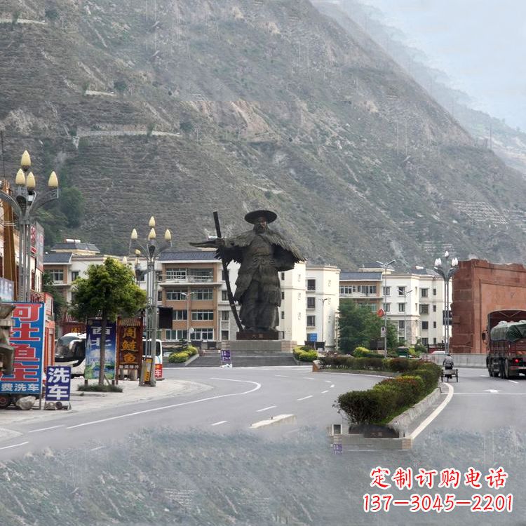 福建唯美雕塑--大禹城市街道景观雕像