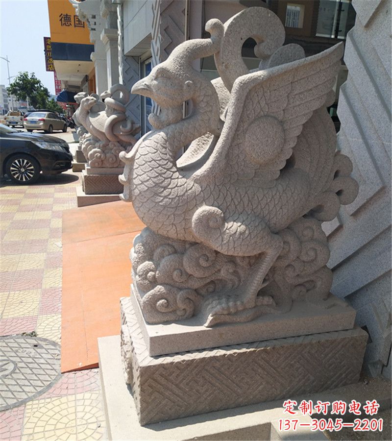 福建珠江朱雀——精美古典雕塑摆件