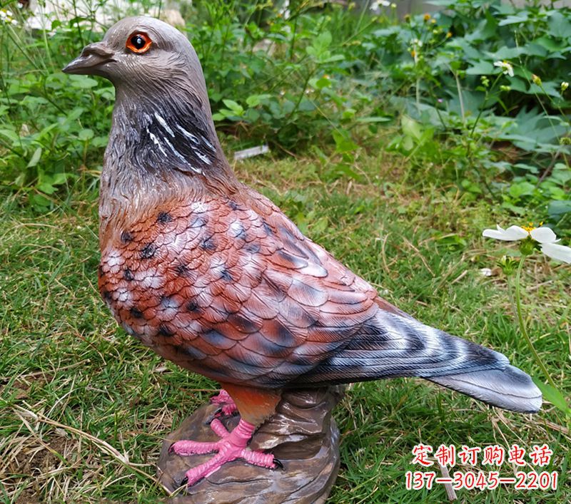 福建中领雕塑推出:传递和平象征的和平鸽雕塑