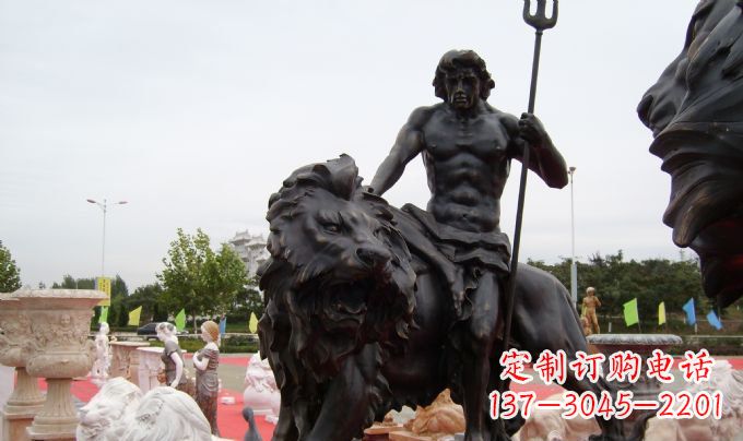 福建狮子座铜雕:狮子雕塑把你的星座进行升华