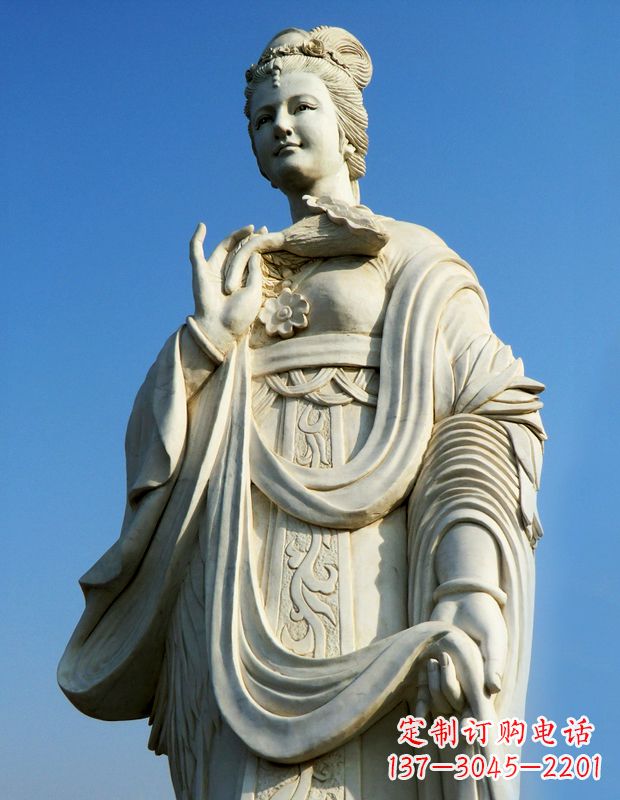 福建玉雕美女鉴赏收藏美观之选