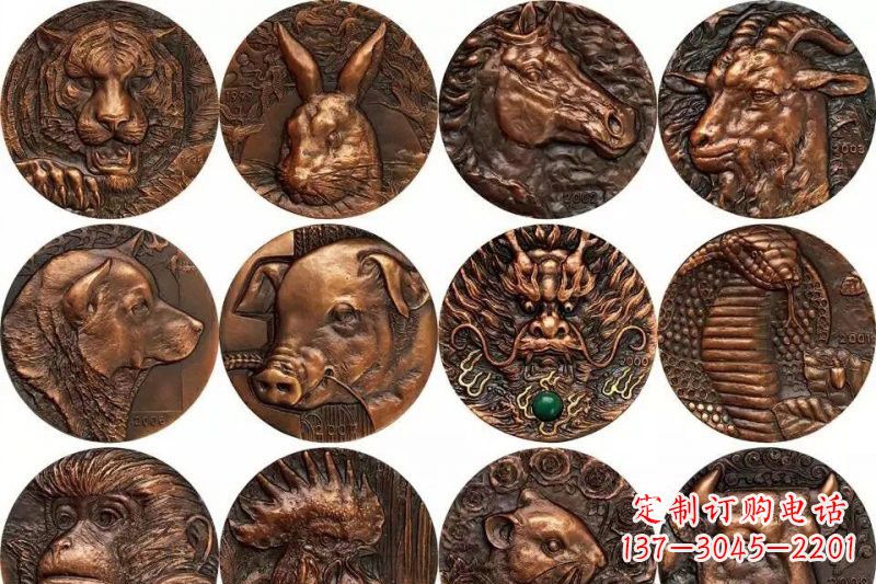 福建品质卓越的生肖铜浮雕