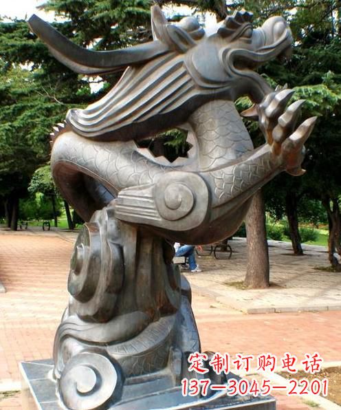福建高品质十二生肖铜雕龙