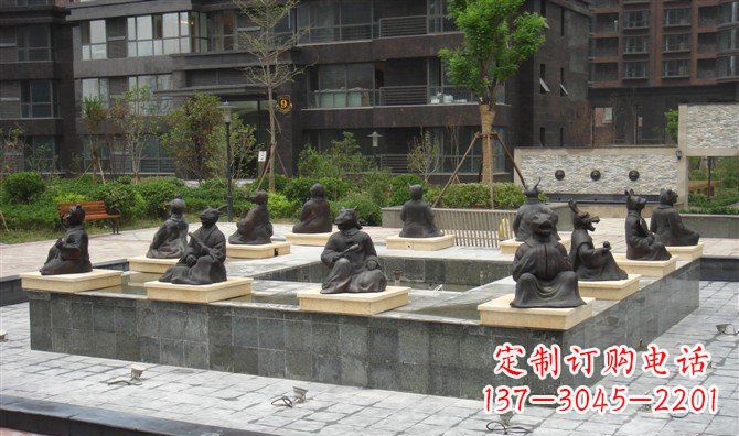 福建中领雕塑:传承十二生肖文化的铜雕精品