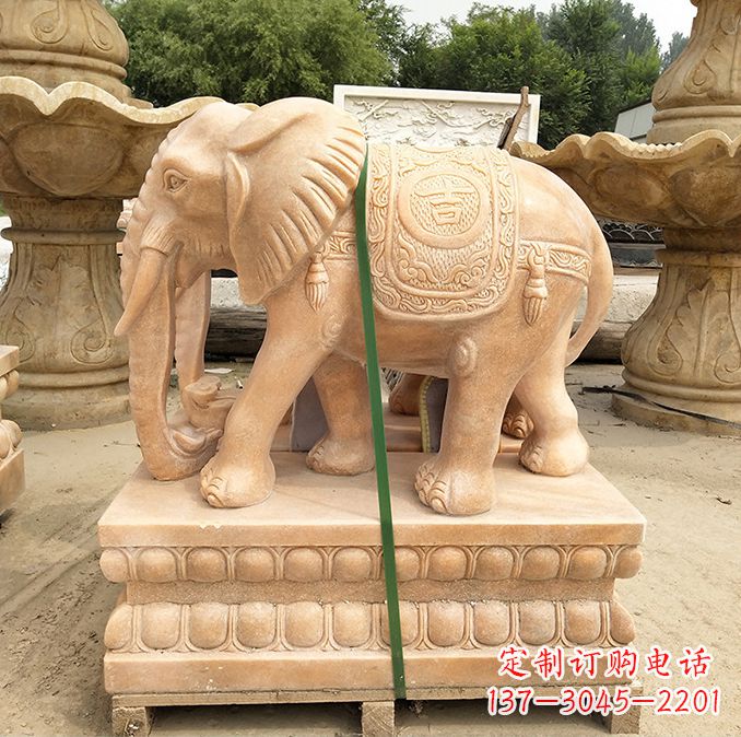 福建精美大象雕塑,让大象活起来!
