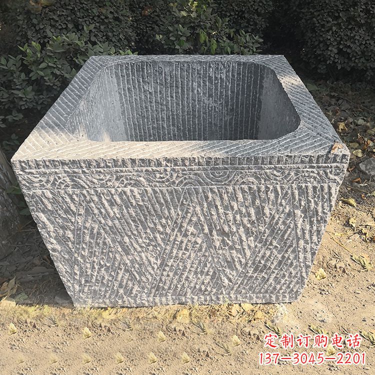 福建精致石雕水槽,融合精美工艺