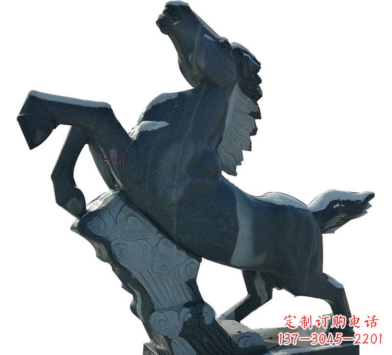 福建中领雕塑的高精度石质马雕塑,是由于其精美…