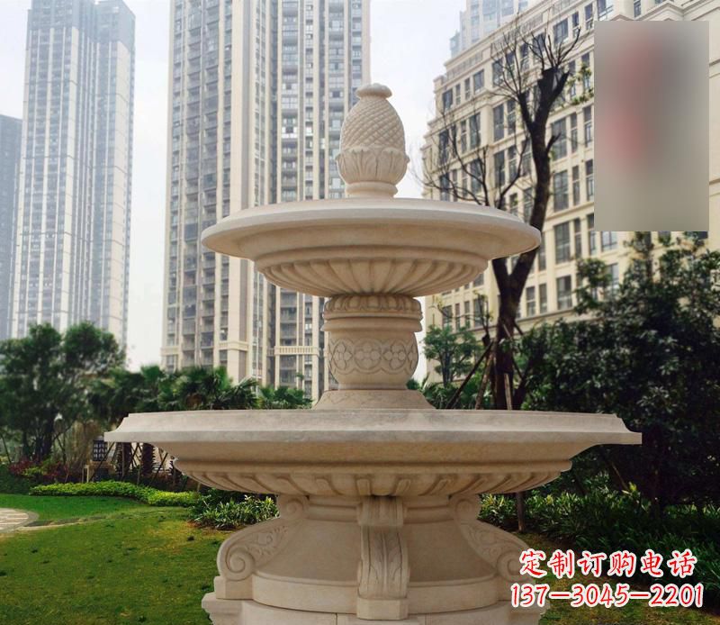 福建专业定制石雕喷泉雕塑