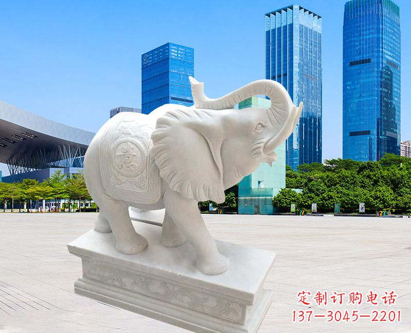 福建高品质大象喷泉雕塑