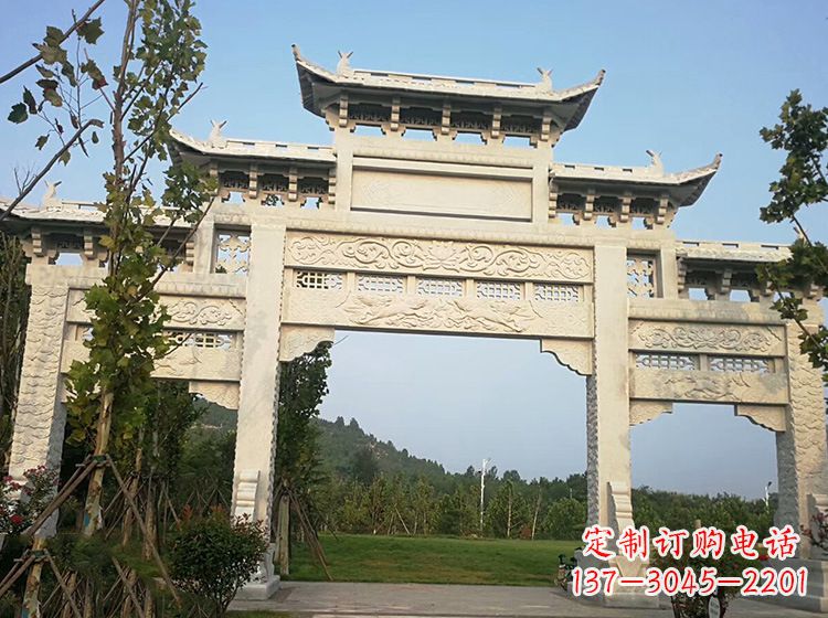 福建专业的石牌坊雕塑定制