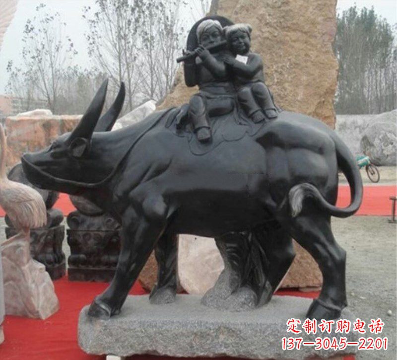 福建传承经典,表达淳朴——牧童雕塑
