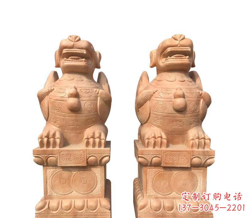 福建精美貔貅雕塑,让太古神兽在家中常伴
