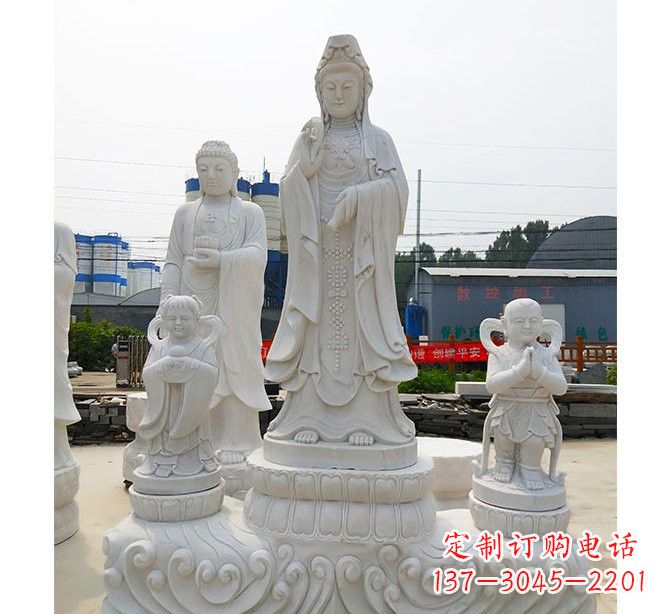 福建手工精美的观音塑像