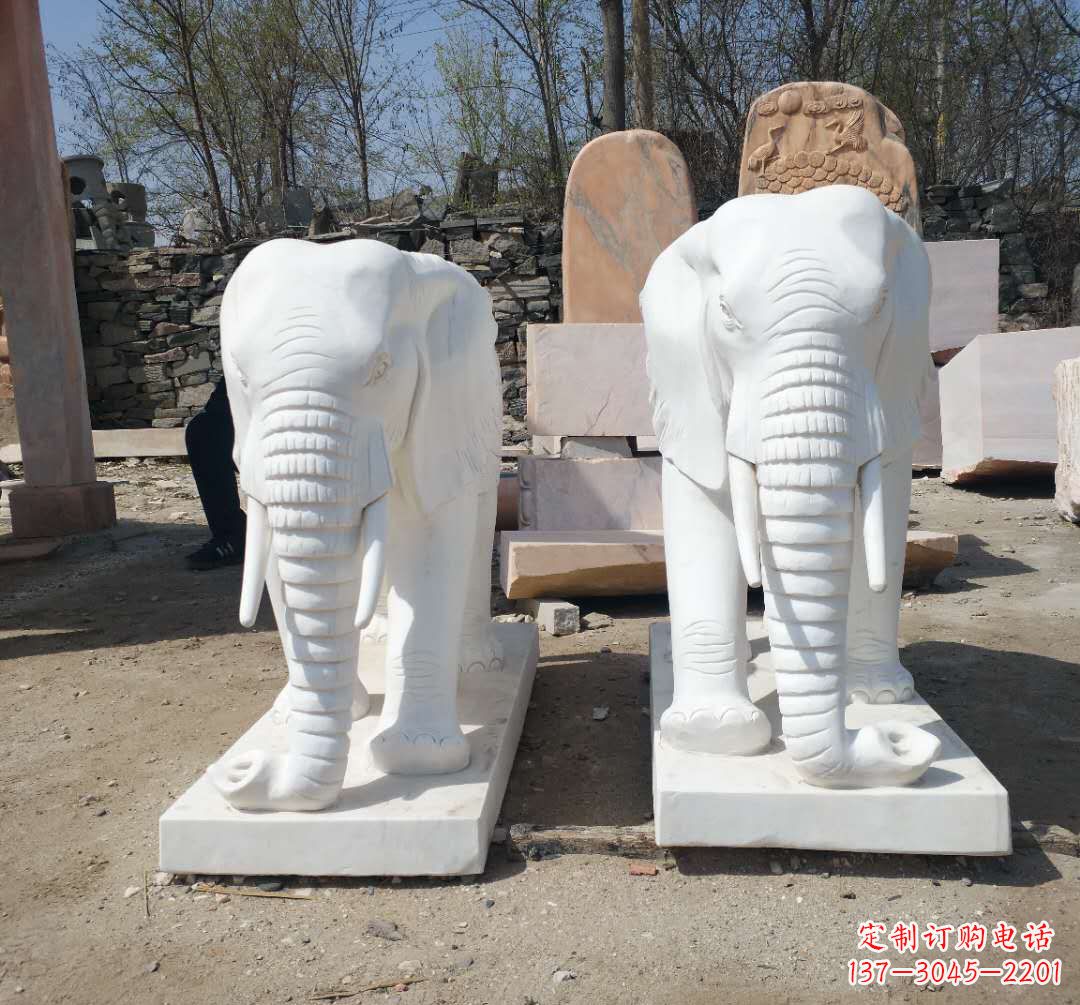 福建精美大象雕塑,提升家居装饰氛围