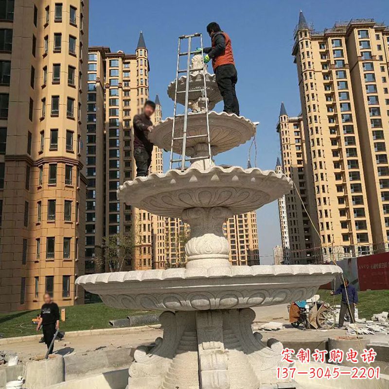 福建欣赏经典,九龙喷泉雕塑