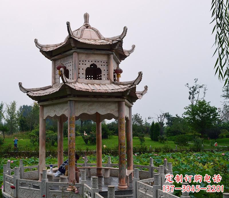 福建装点你的空间,让石雕凉亭景观雕塑点缀你的美