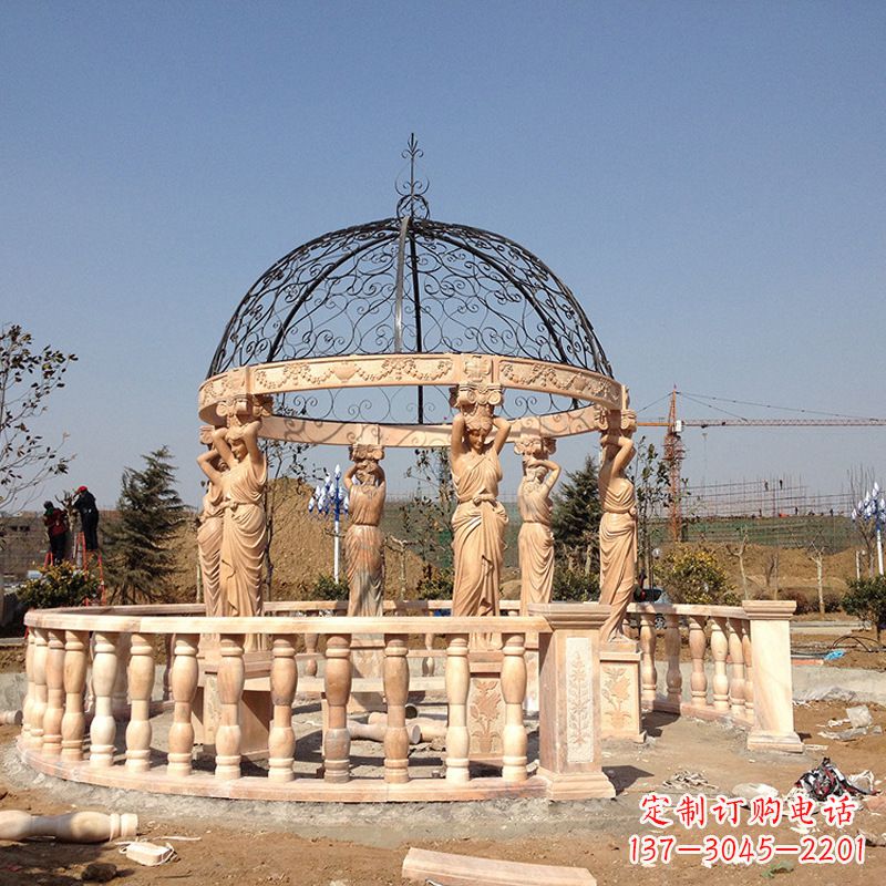 福建欧式凉亭石雕雕刻雕塑,美化您的生活环境