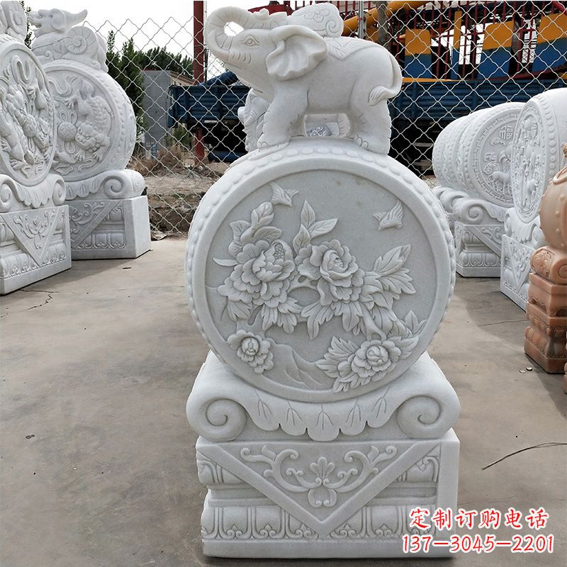 福建精美门墩雕塑,增添独特气质