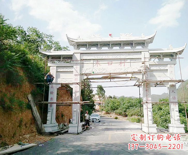 福建石雕牌坊 牌楼锻