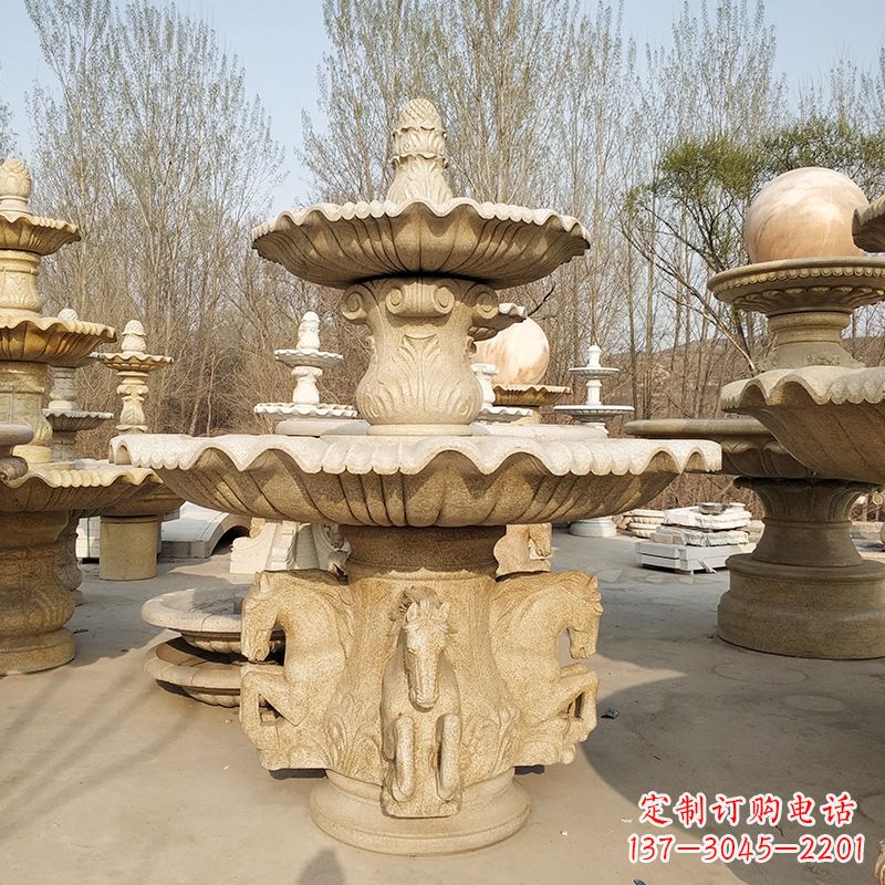 福建欧式喷泉雕塑，尽显高雅华贵