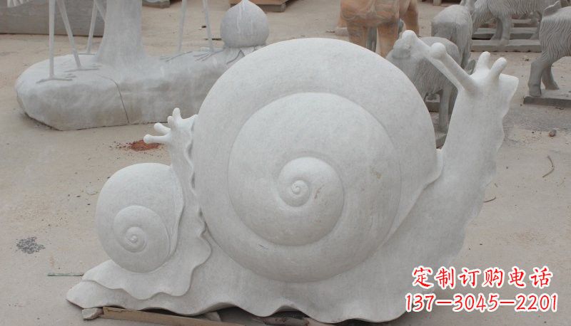福建石雕蜗牛