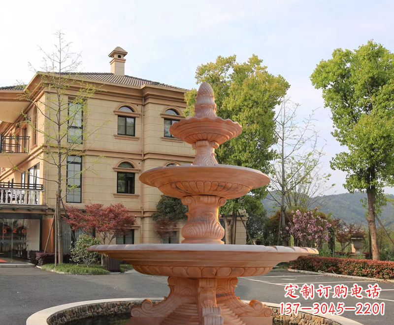 福建石雕小喷泉