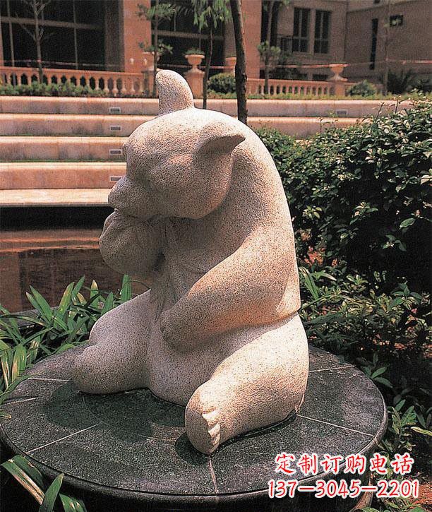 福建石雕熊猫