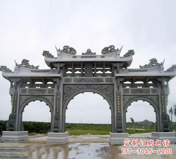 福建石牌坊 楼