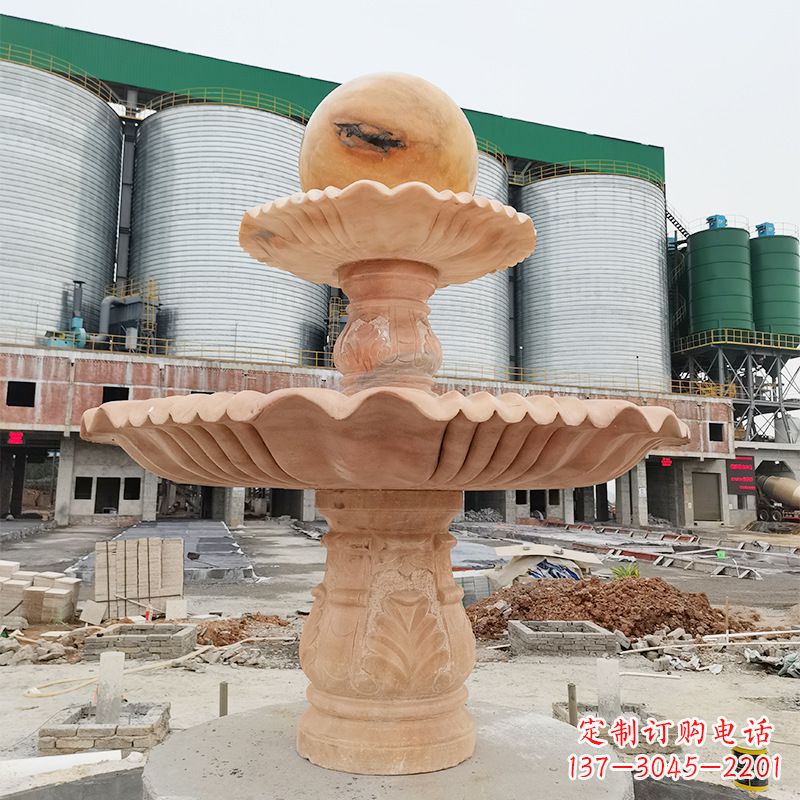 福建石喷泉石雕