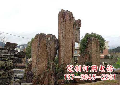 福建石笋石假山