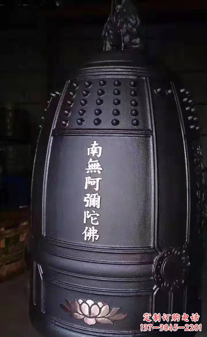 福建寺庙铜钟雕塑户外景观雕塑