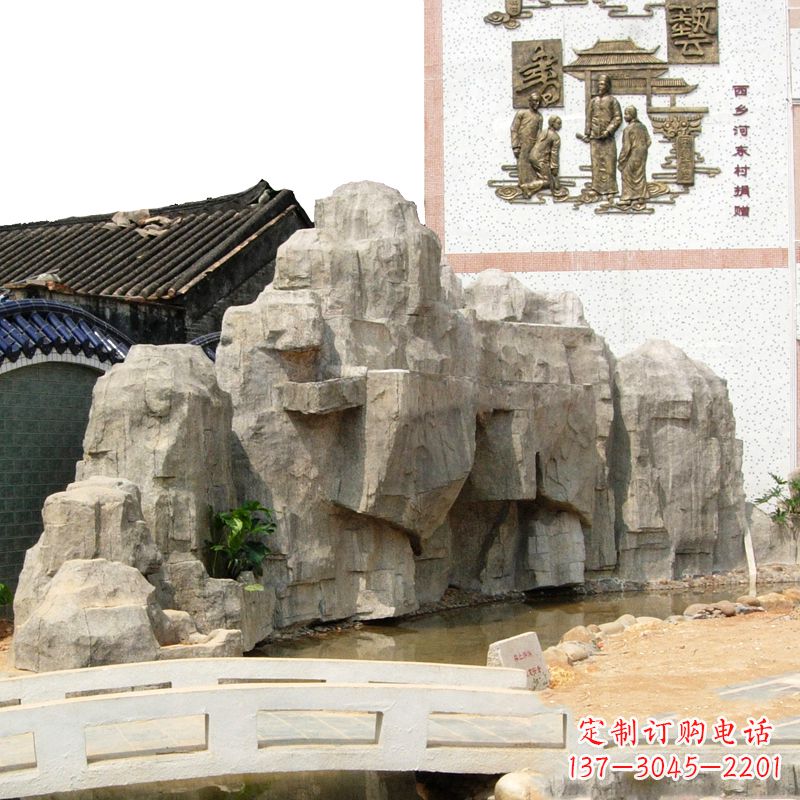 福建塑石假山雕塑