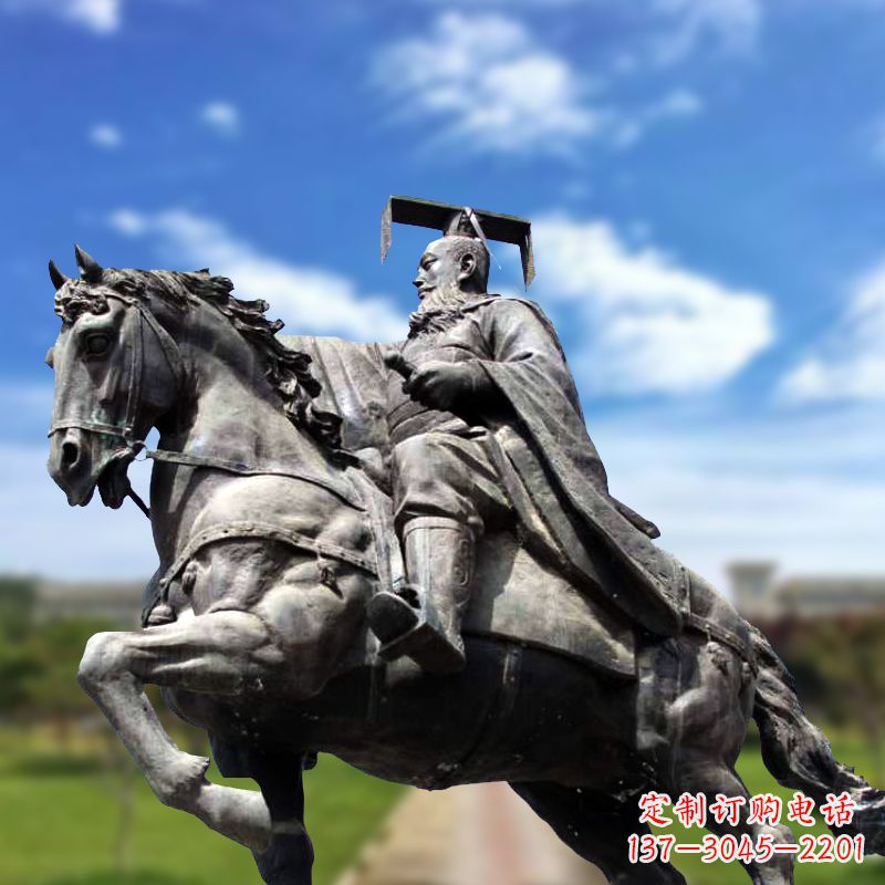 福建隋文帝骑马雕塑
