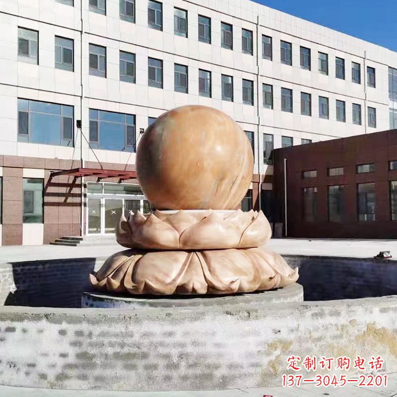福建特色的石雕风水球