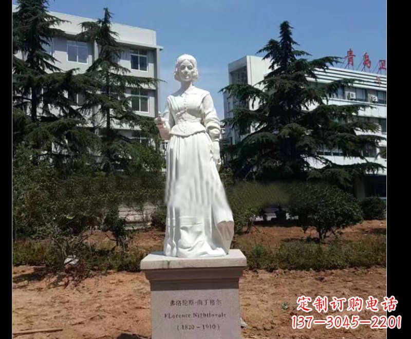 福建提灯天使弗洛伦斯·南丁格尔石雕 (3)