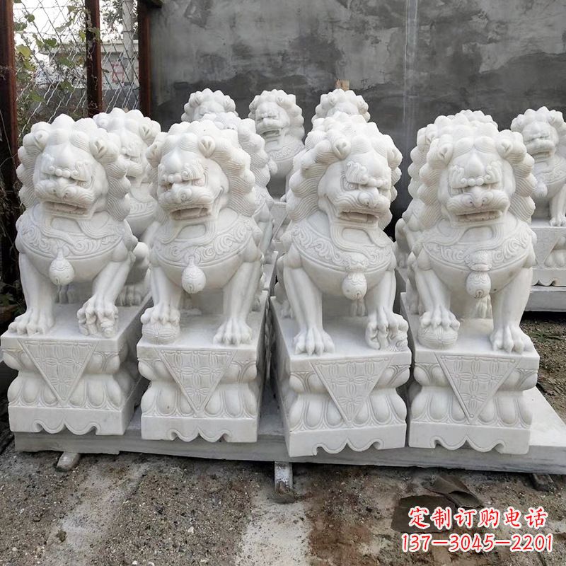 福建天安门狮子雕塑