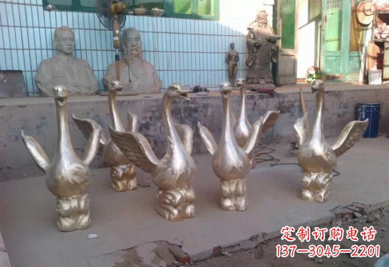 福建天鹅喷泉雕塑