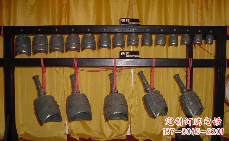 福建铜编钟古代乐器雕塑