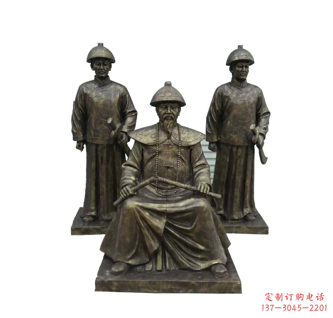 福建铜雕古代名人林则徐