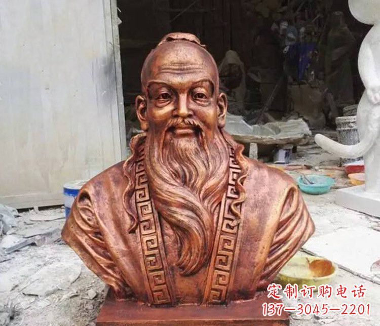 福建铜雕古代孙思邈人物雕塑