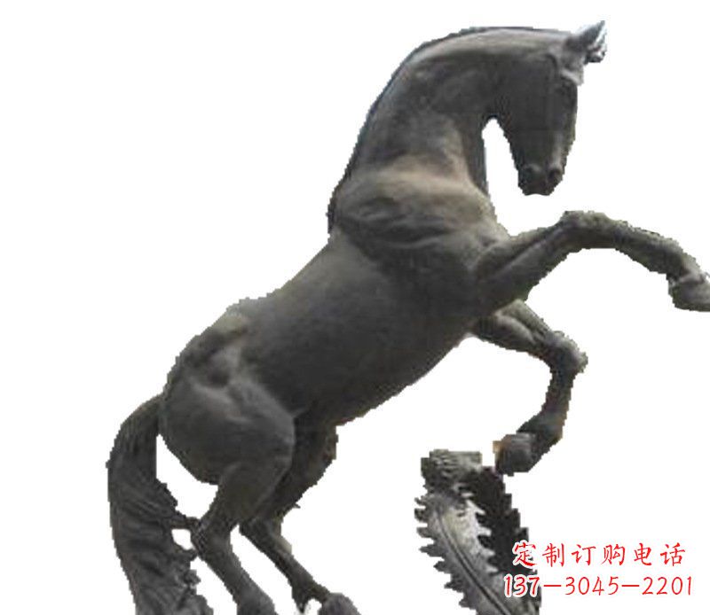 福建铜雕广场街道景观摆件动物马雕塑