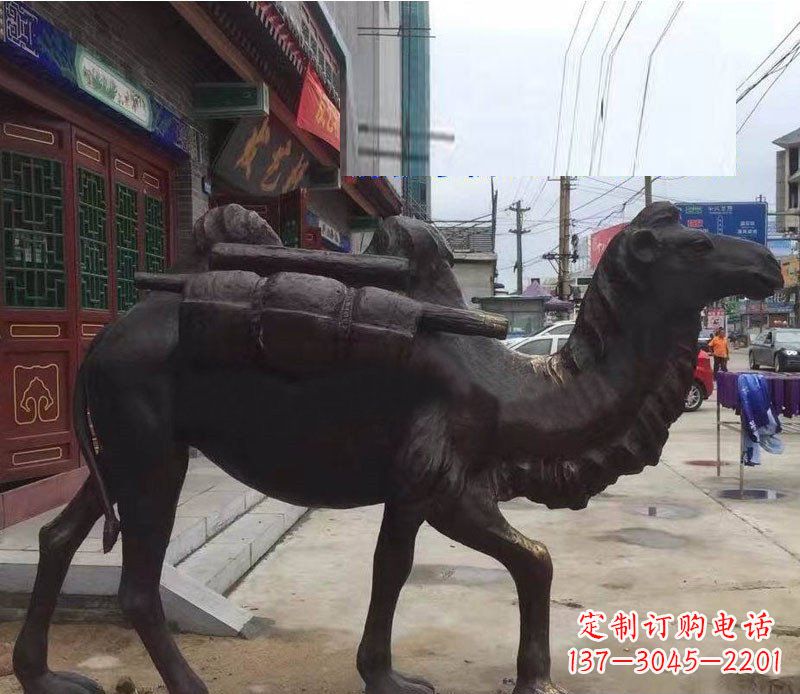 福建铜雕骆驼公园动物雕塑
