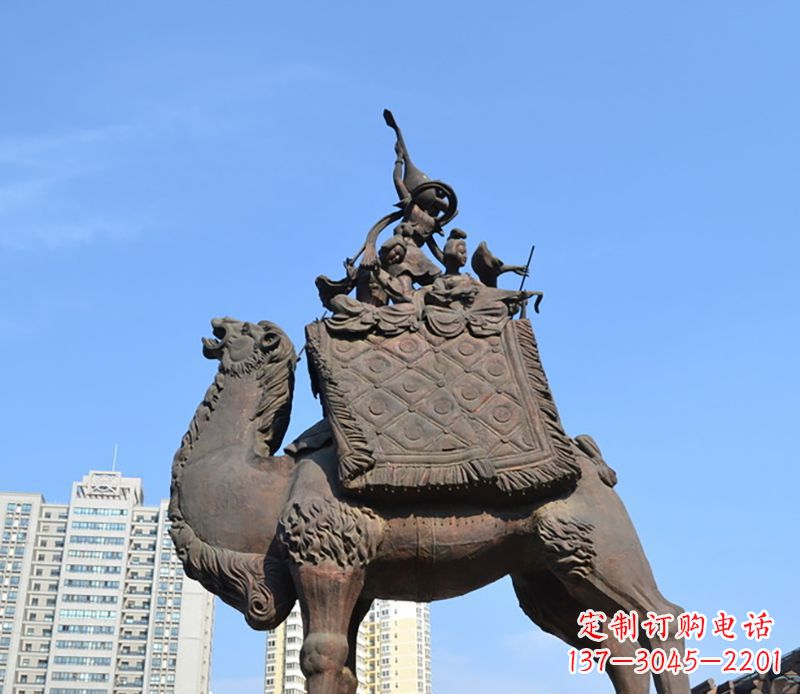 福建铜雕骆驼