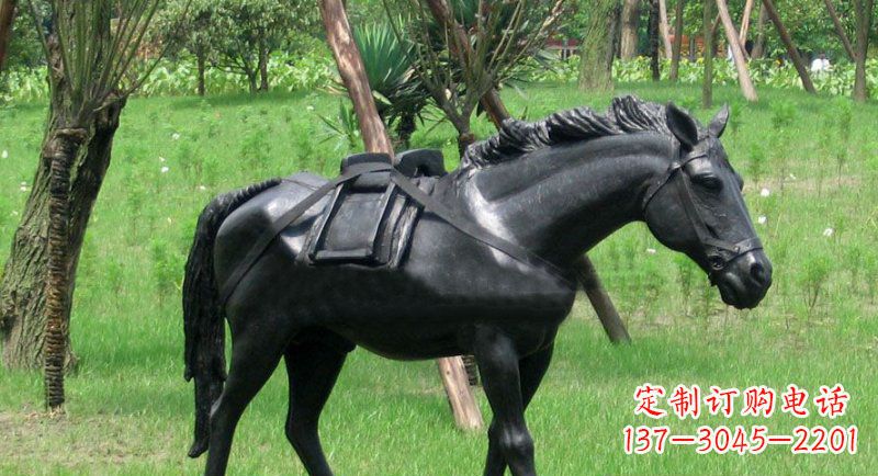 福建铜雕马公园动物雕塑 (2)