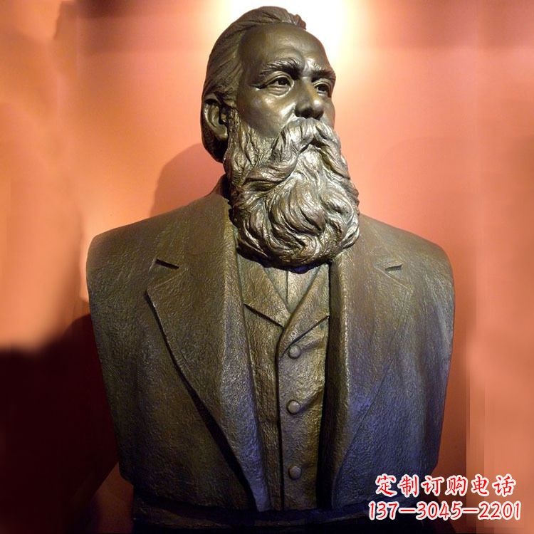 福建铜雕马克思雕塑