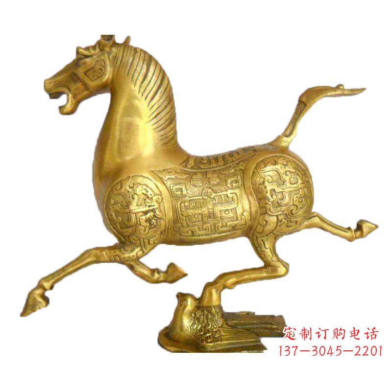 福建铜雕马踏飞燕
