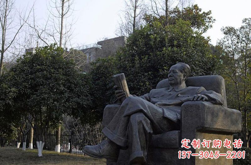 福建铜雕毛泽东伟人雕塑