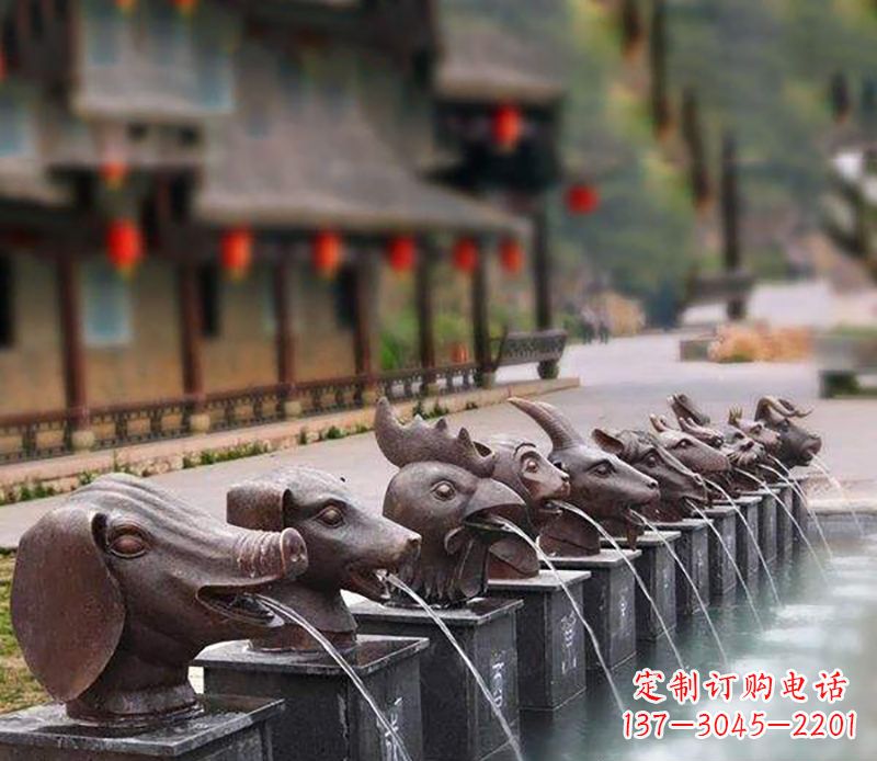 福建铜雕喷泉