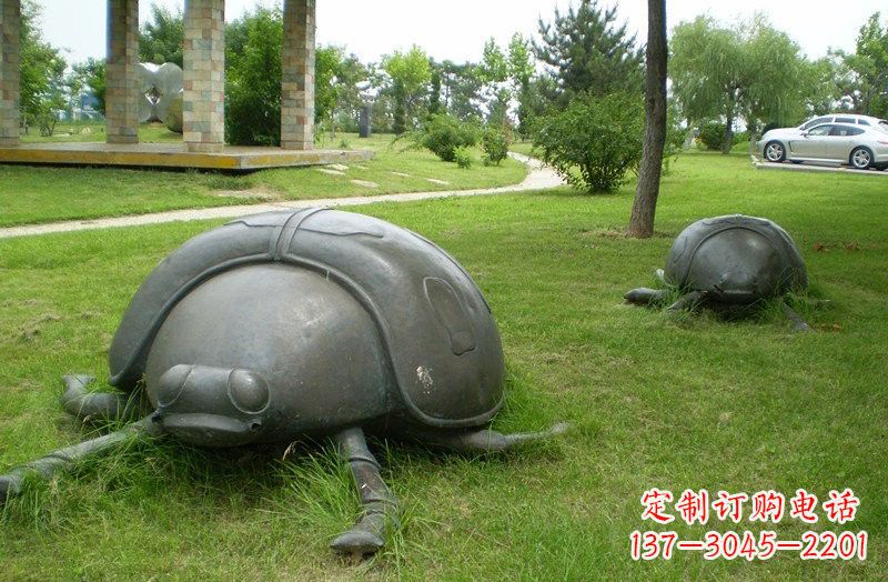 福建铜雕七星瓢虫公园动物雕塑